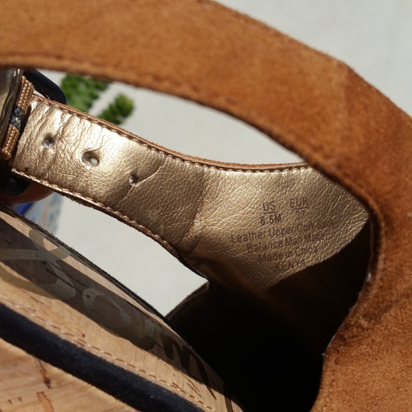 Sam Edelman, Platforms wedge in Suede Hostess pick - Picture 11 of 14